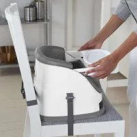 Стульчик для кормления Ingenuity Baby Base 2 in 1 (33005-002) Бустер/ 6 месяцев/ Серый photo 3