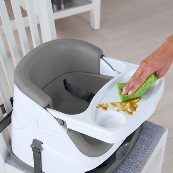 Стульчик для кормления Ingenuity Baby Base 2 in 1 (33005-002) Бустер/ 6 месяцев/ Серый photo 6