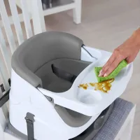 Стульчик для кормления Ingenuity Baby Base 2 in 1 (33005-002) Бустер/ 6 месяцев/ Серый photo 6