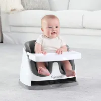 Стульчик для кормления Ingenuity Baby Base 2 in 1 (33005-002) Бустер/ 6 месяцев/ Серый photo 7
