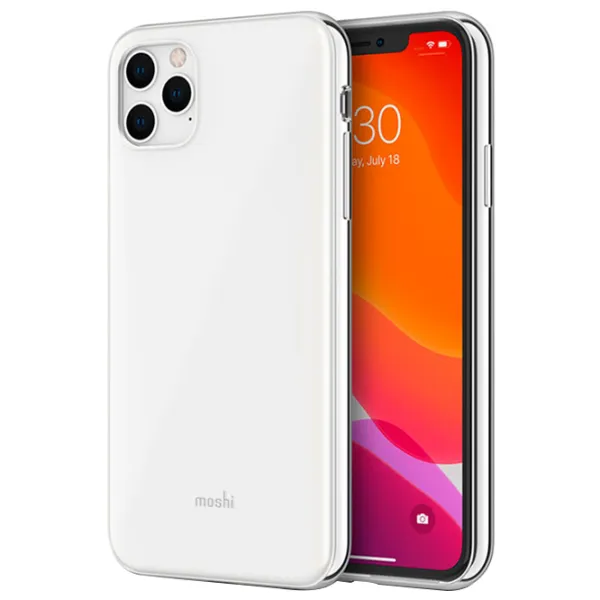 Чехол для смартфона Apple iPhone 11 Pro Max Moshi/ Back/ PU/ Белый photo 2 Чехол для смартфона Apple iPhone 11 Pro Max Moshi/ Back/ PU/ Белый photo 2