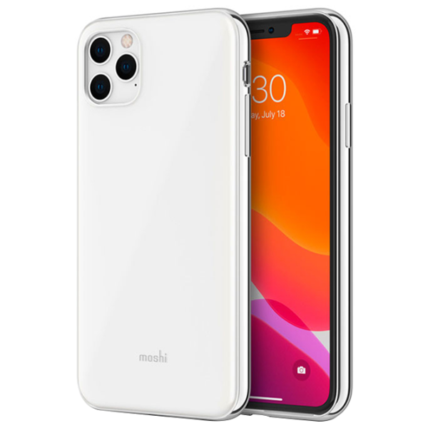 Чехол для смартфона Apple iPhone 11 Pro Max Moshi/ Back/ PU/ Белый photo 2 Чехол для смартфона Apple iPhone 11 Pro Max Moshi/ Back/ PU/ Белый photo 2