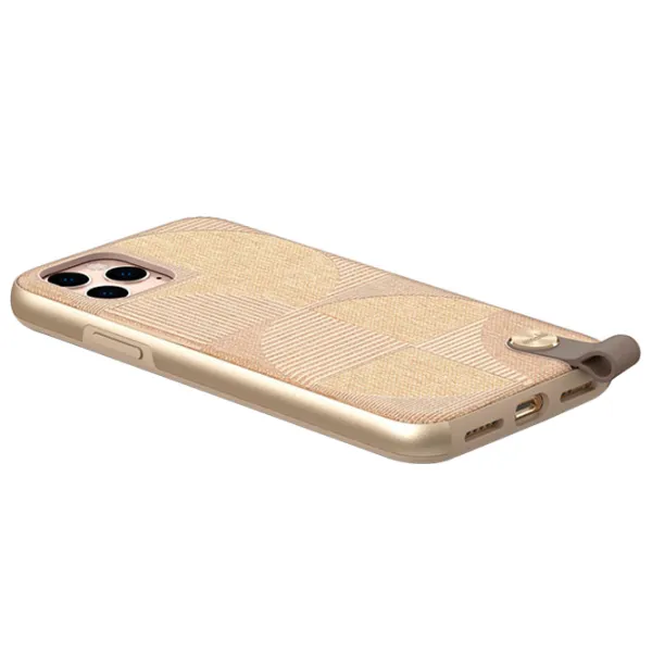 Husă pentru smartphone Apple iPhone 11 Pro Moshi/ Back/ PU/ Gold Beige photo 4 Husă pentru smartphone Apple iPhone 11 Pro Moshi/ Back/ PU/ Gold Beige photo 4