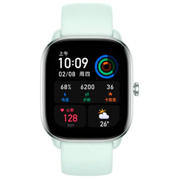 Умные часы Amazfit GTS 4 Mini 1.65"/ Mint Синий photo 3 Умные часы Amazfit GTS 4 Mini 1.65"/ Mint Синий photo 3