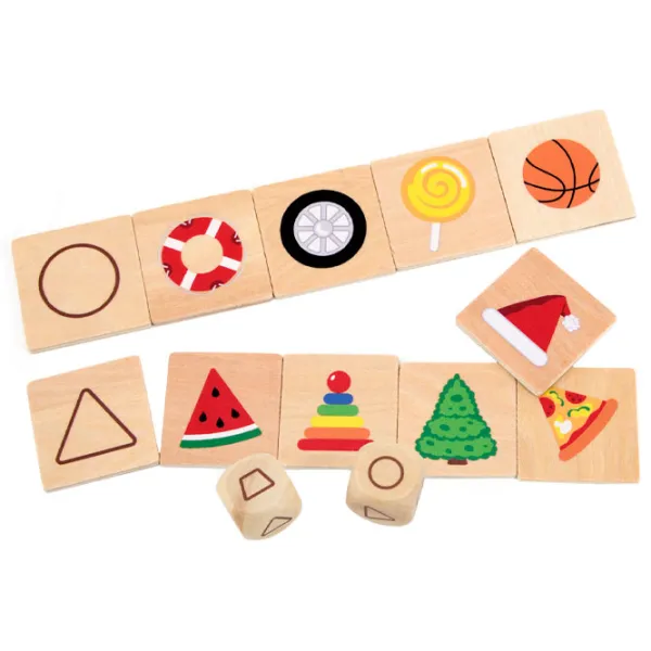 Настольная игра VIGA Learning Shapes Puzzle 3+/ Развитие photo 2