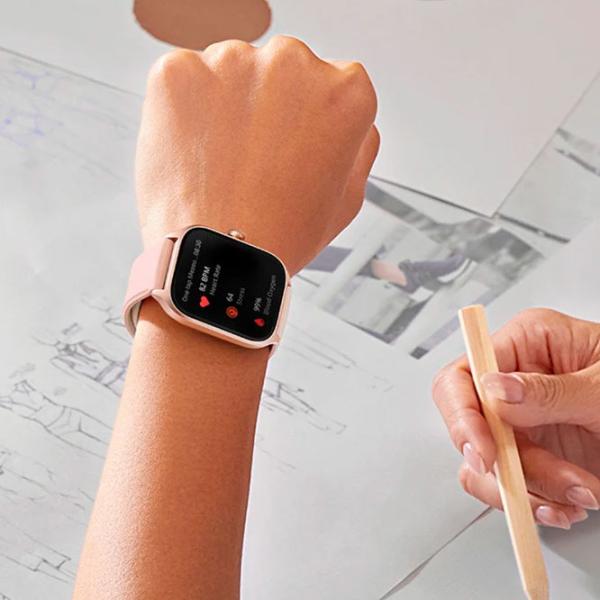 Умные часы Amazfit GTS 4 1.75"/ Rosebud Розовый photo 5