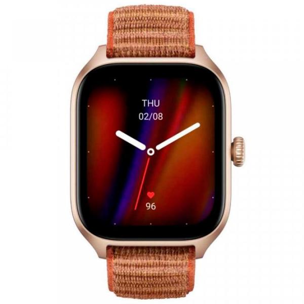 Ceas inteligent Amazfit GTS 4 1.75"/ Autumn Brown photo 2