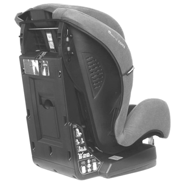 Scaun auto Espiro Kappa  9 luni - 12 ani / 36 kg / Graphite photo 3 Scaun auto Espiro Kappa  9 luni - 12 ani / 36 kg / Graphite photo 3