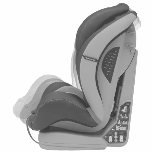 Scaun auto Espiro Kappa  9 luni - 12 ani / 36 kg / Graphite photo 4 Scaun auto Espiro Kappa  9 luni - 12 ani / 36 kg / Graphite photo 4