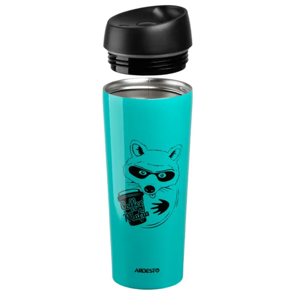 Cană termo Ardesto AR2645DTB Light Blue 0.45l photo 2