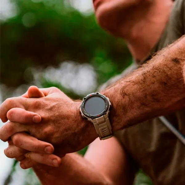 Ceas inteligent Amazfit T-Rex 2 1.39"/ A2170-DK/ Desert Khaki photo 7