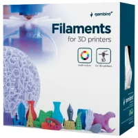 Филамент Gembird 3DP-ABS1.75-01-FR Красный photo 3