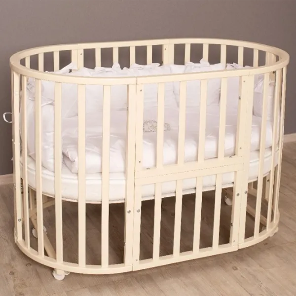 Pat pentru copii Incanto STELLA 11in1 (KR-0175/ 1) 0 luni -/ Beige photo 3 Pat pentru copii Incanto STELLA 11in1 (KR-0175/ 1) 0 luni -/ Beige photo 3