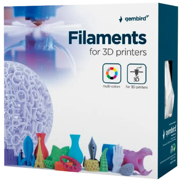 Филамент Gembird 3DP-PLA1.75-01-G Зелёный photo 5