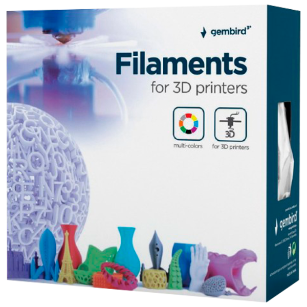 Филамент Gembird 3DP-PLA1.75-01-G Зелёный photo 5