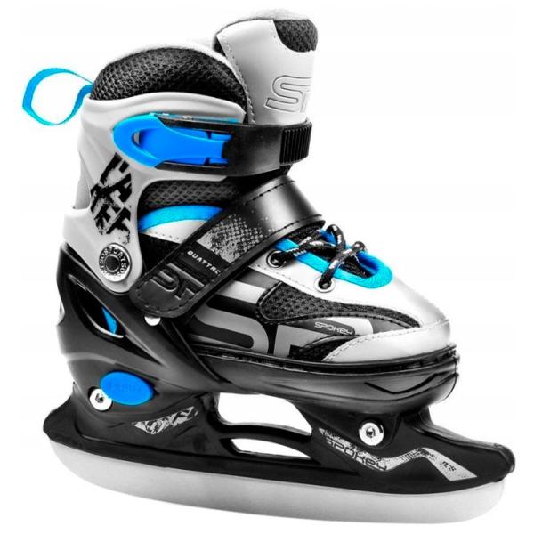 Ролики Spokey Quattro 4in1 (926656) для мальчиков/ для детей/ Черный photo 4 Ролики Spokey Quattro 4in1 (926656) для мальчиков/ для детей/ Черный photo 4