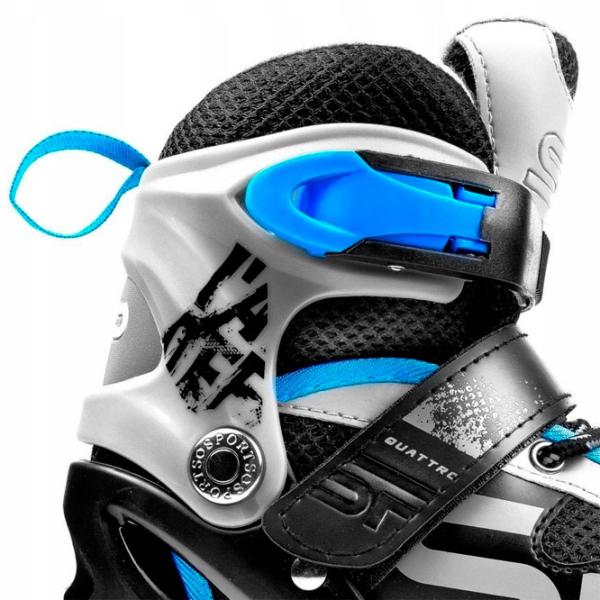 Ролики Spokey Quattro 4in1 (926656) для мальчиков/ для детей/ Черный photo 9 Ролики Spokey Quattro 4in1 (926656) для мальчиков/ для детей/ Черный photo 9