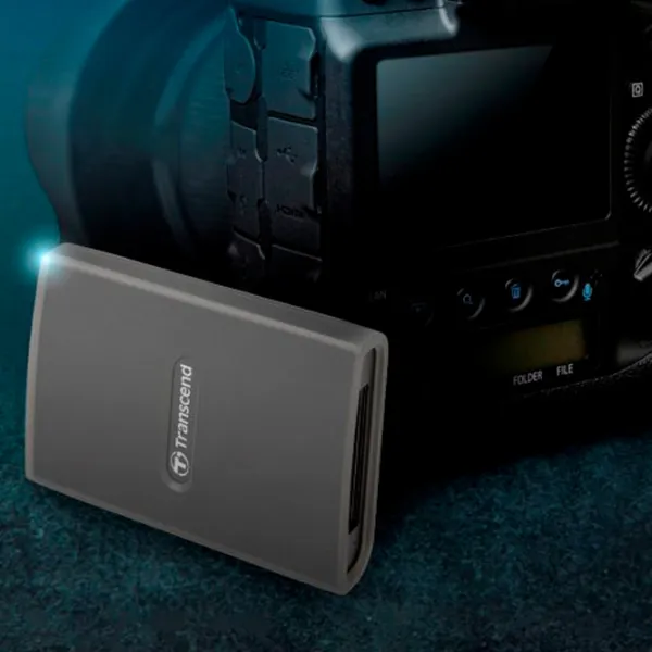 Карт-ридер Transcend TS-RDE2 USB 3.2 Gen 2/ Серый photo 5