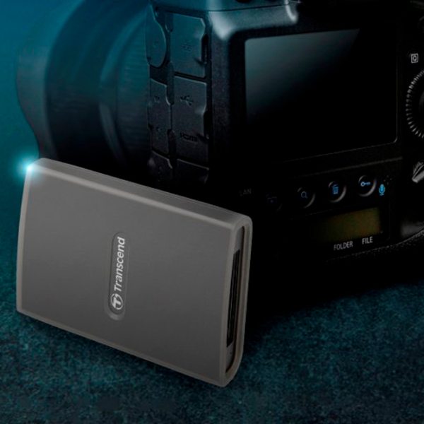 Карт-ридер Transcend TS-RDE2 USB 3.2 Gen 2/ Серый photo 5
