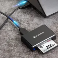 Cititor de carduri Transcend TS-RDF2 USB 3.1 Gen 1/ Black photo 5