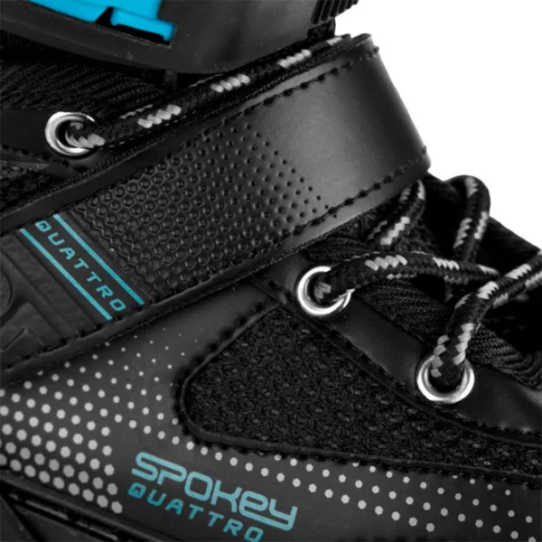 Ролики Spokey Quattro 4in1 (929196) для мальчиков/ для детей/ Черный photo 10 Ролики Spokey Quattro 4in1 (929196) для мальчиков/ для детей/ Черный photo 10