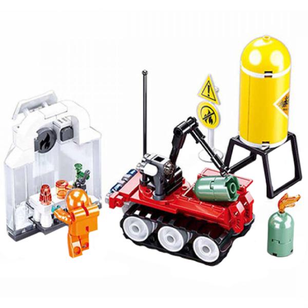 Constructor Sluban Armored transport Elicopter/ Multicolor photo 3