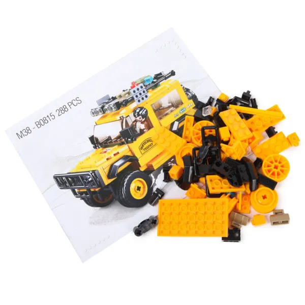 Constructor Sluban Defender Mașină/ Yellow photo 4