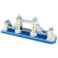 Puzzle 3D CubicFun Tower Bridge 8+/ Numărul de piese: 52 photo 2