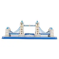 Puzzle 3D CubicFun Tower Bridge 8+/ Numărul de piese: 52 photo 4