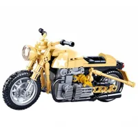 Конструктор Sluban Motorcycle R75 мотоцикл/ Разноцветный photo 2