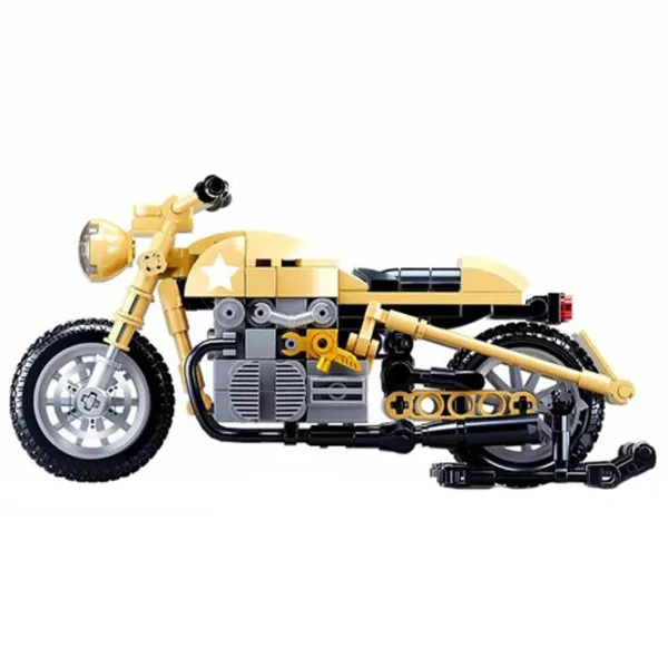 Constructor Sluban Motorcycle R75 Motocicletă/ Multicolor photo 3