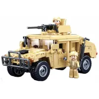 Constructor Sluban Hummer H2 Mașină/ Yellow photo 2