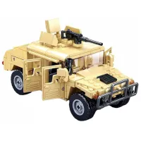 Constructor Sluban Hummer H2 Mașină/ Yellow photo 3