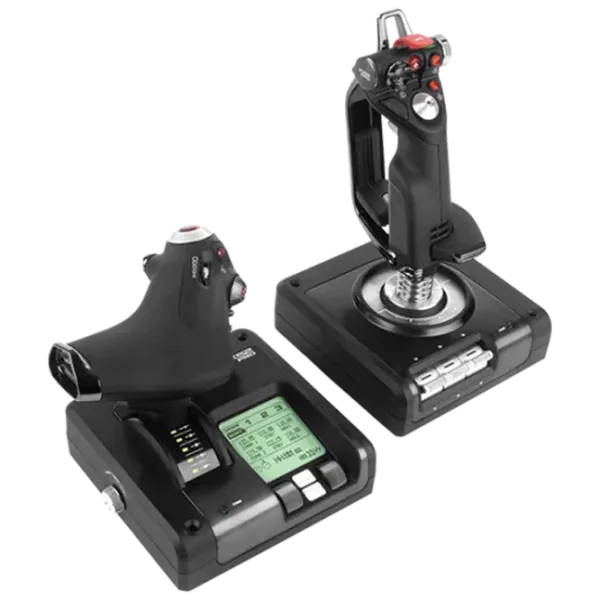 Джойстик Logitech G X52 HOTAS Проводная/ buttons/ Черный photo 2