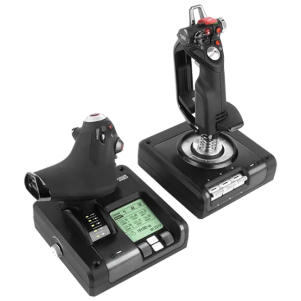 Джойстик Logitech G X52 HOTAS Проводная/ buttons/ Черный photo 2