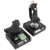 Джойстик Logitech G X52 HOTAS Проводная/ buttons/ Черный photo 2