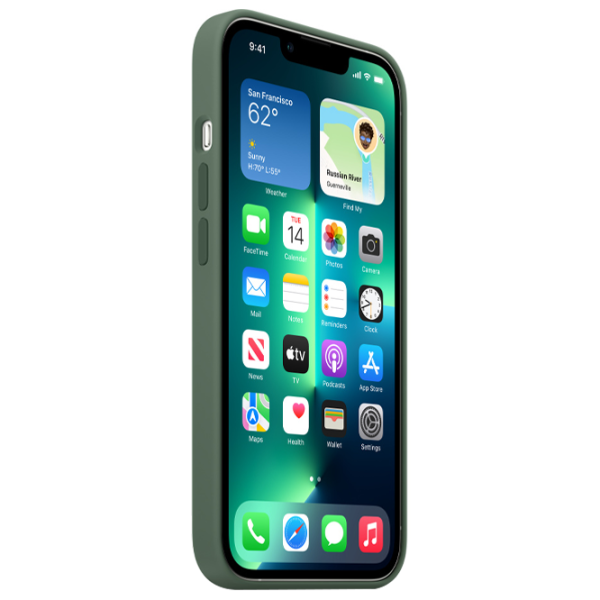 Husă pentru smartphone Apple iPhone 13 Pro Apple/ MagSafe Back/ TPU/ Eucalyptus Green photo 3 Husă pentru smartphone Apple iPhone 13 Pro Apple/ MagSafe Back/ TPU/ Eucalyptus Green photo 3