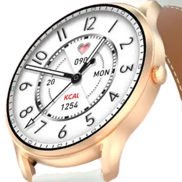 Ceas inteligent Kieslect Lora Lady Calling 1.32"/ Pink Gold photo 3