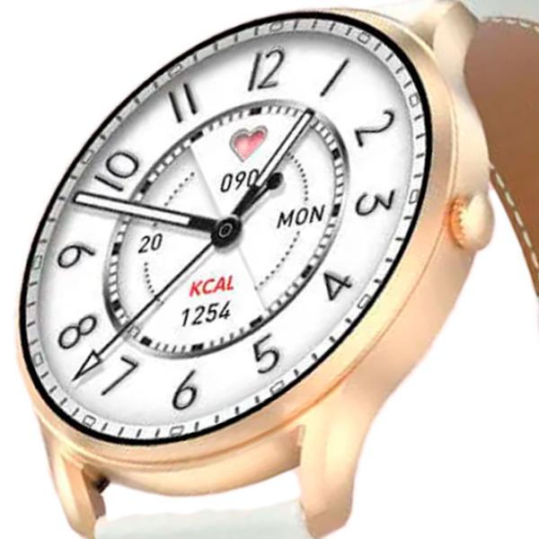 Ceas inteligent Kieslect Lora Lady Calling 1.32"/ Pink Gold photo 3