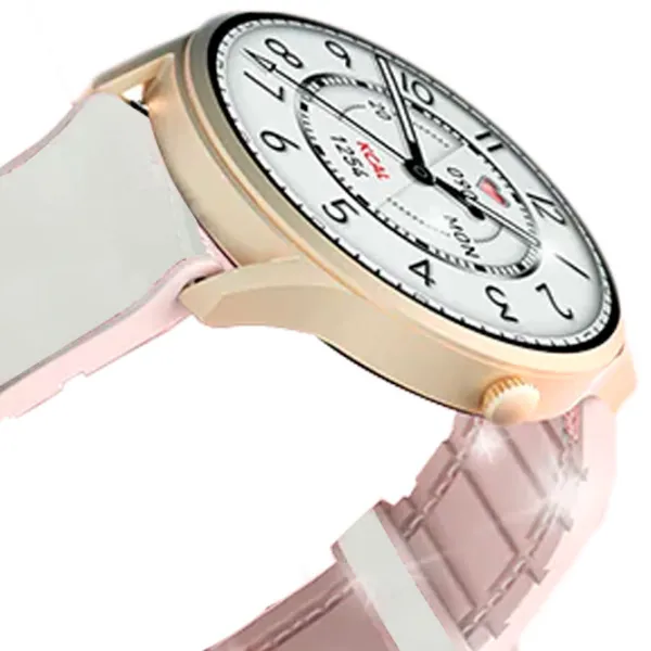 Ceas inteligent Kieslect Lora Lady Calling 1.32"/ Pink Gold photo 4