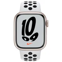 Умные часы Apple Watch Series 7 Nike 1.69"/ MKN33/ Starlight Серебристый photo 2