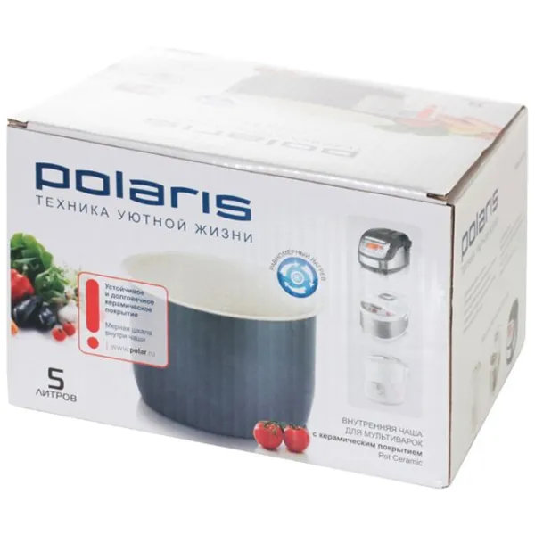 Чаша для мультиварки Polaris PIP 0502K Black photo 4