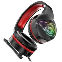 Căști Hoco W104 Drift Red Cu fir/ Gaming photo 4