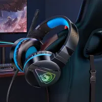 Căști Hoco W104 Drift Blue Cu fir/ Gaming photo 6