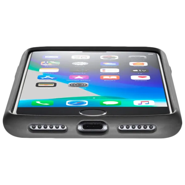 Чехол для смартфона Apple iPhone 7/ 8/ SE2 Cellularline/ Back/ TPU/ Черный photo 2