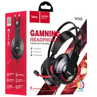Căști Hoco W105 Joyful Red Cu fir/ Gaming photo 4