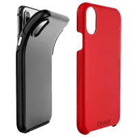 Чехол для смартфона Apple iPhone X/ XS CRAVE/ Back/ TPU/ Черный Красный photo 5