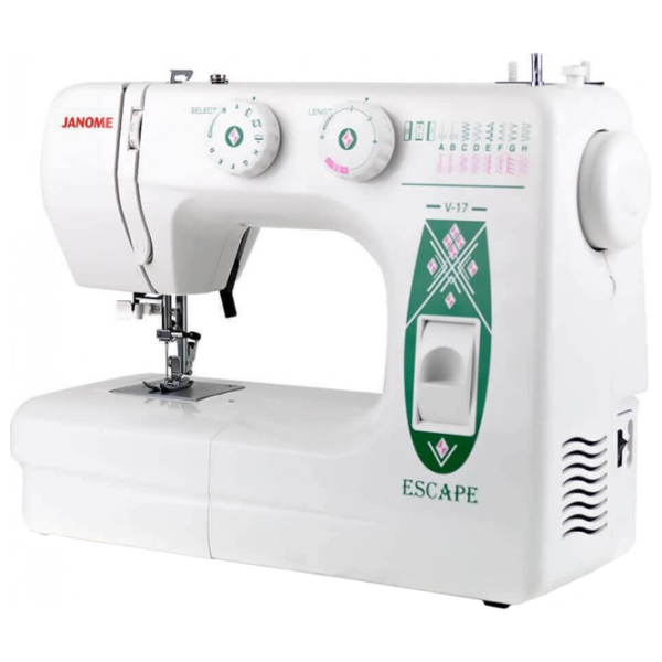 Mașină de cusut Janome Escape V-17 Electromecanică/ White photo 3