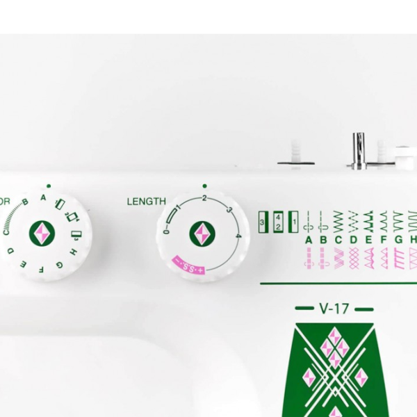 Mașină de cusut Janome Escape V-17 Electromecanică/ White photo 4