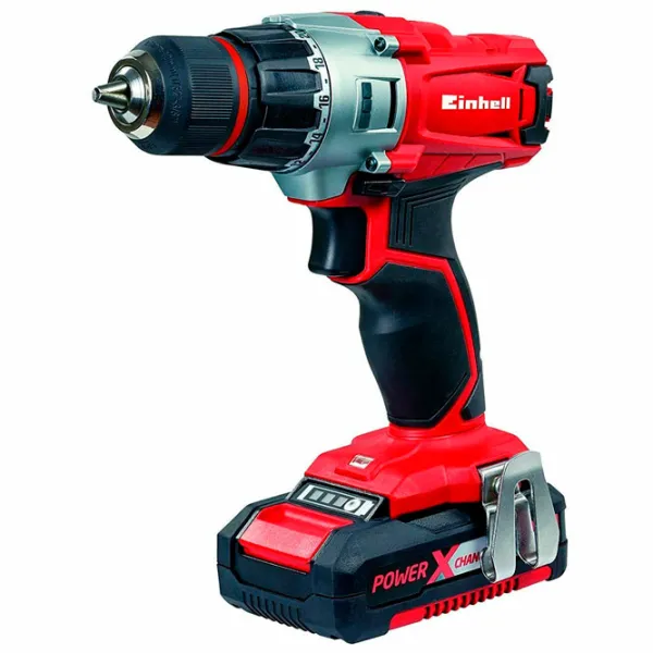 Polizor Einhell PXC TE-TK 18 Li Kit (CD+AG) Unghiular/ Red photo 3